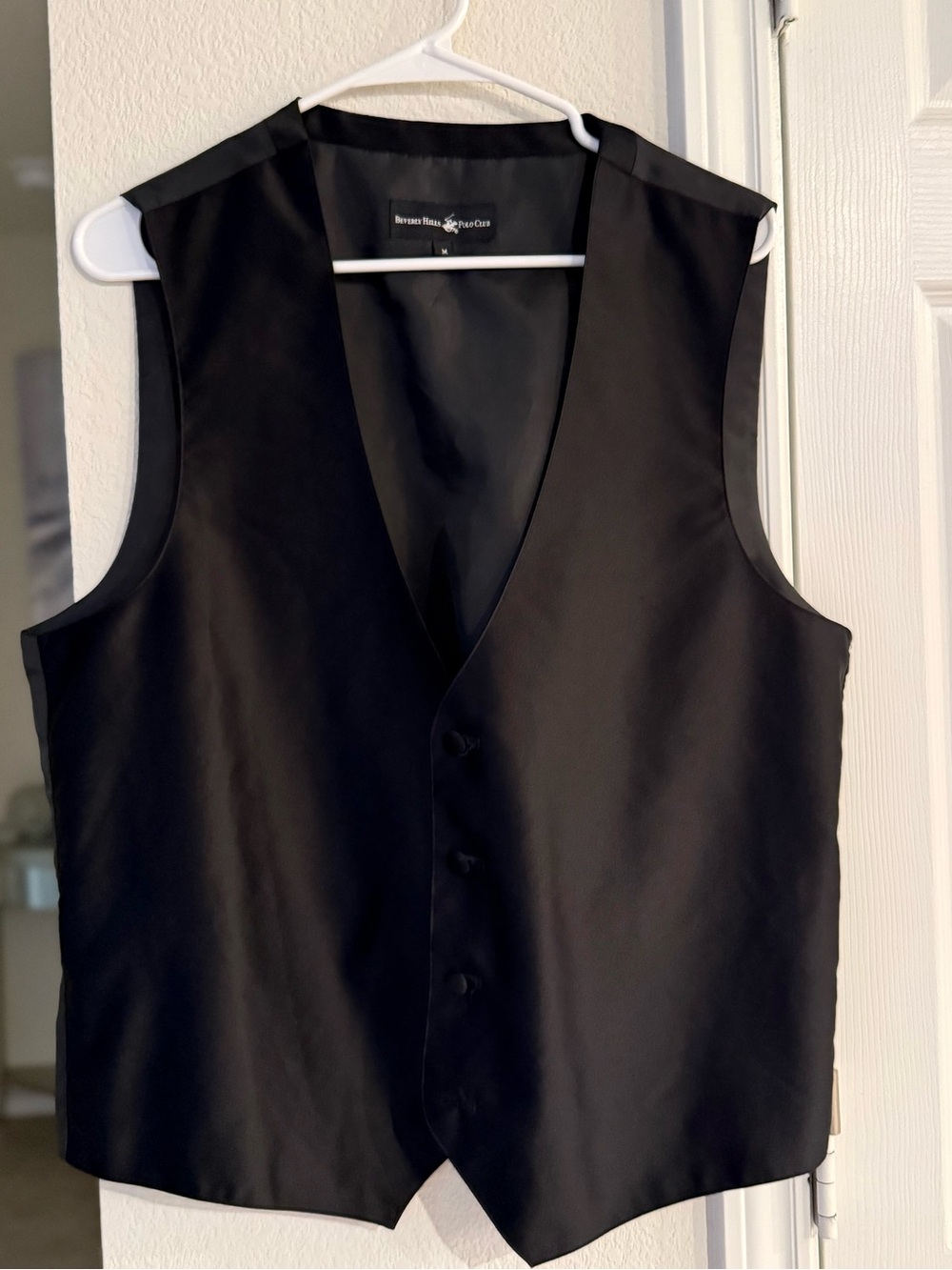 Beverly Hills Polo Club Black Men's Dress Vest